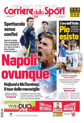 Cover of Corriere dello Sport (Campania)