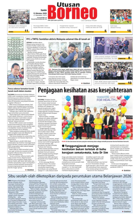 Cover of Utusan Borneo (Sarawak)
