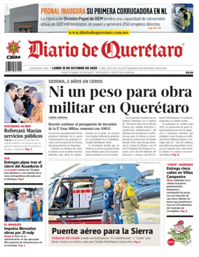 Cover of Diario de Queretaro