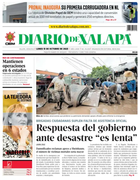Cover of Diario de Xalapa