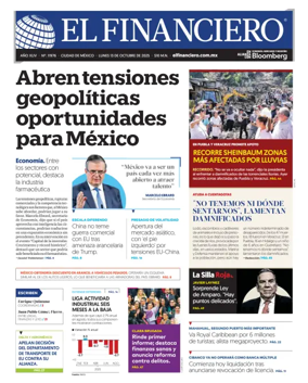 Cover of El Financiero