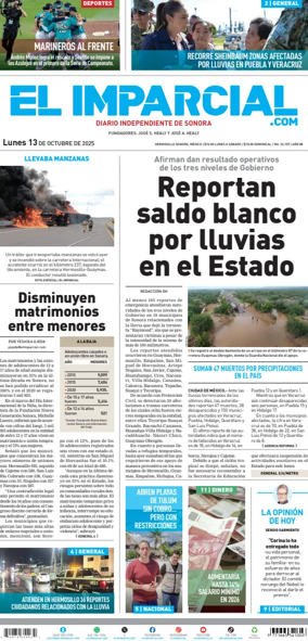 Cover of El Imparcial