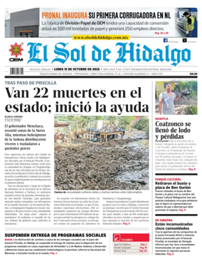 Cover of El Sol de Hidalgo
