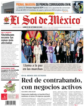 Cover of El Sol de Mexico