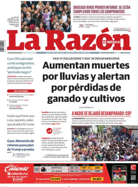 Cover of La Razón de México