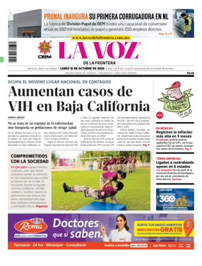 Cover of La Voz de la Frontera