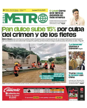 Cover of Publimetro Guadalajara