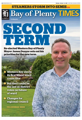 Cover of Bay of Plenty Times