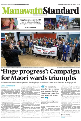 Cover of Manawatu Standard