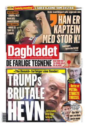 Cover of Dagbladet