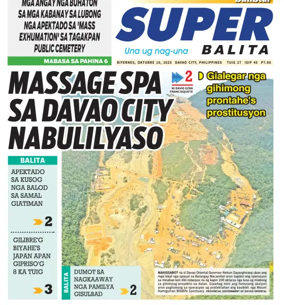 Cover of SuperBalita Davao