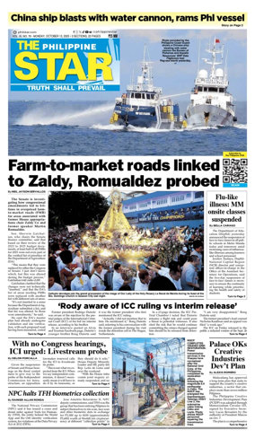 Cover of The Philippine Star