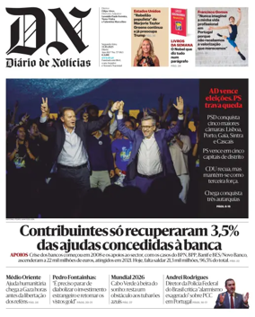 Cover of Diario de Noticias