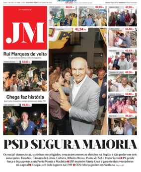 Cover of Jornal Madeira