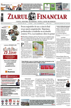 Cover of Ziarul Financiar