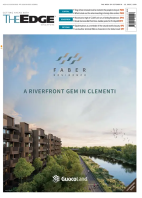 Cover of The Edge Singapore