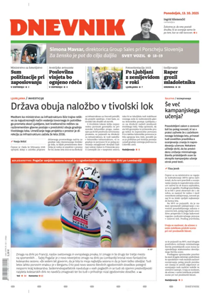 Cover of Dnevnik (Slovenija)