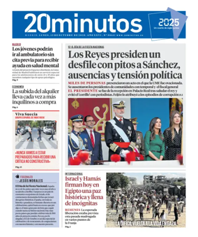 Cover of 20 Minutos Madrid