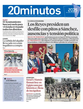 Cover of 20 Minutos Valencia