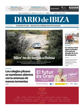 Cover of Diario de Ibiza