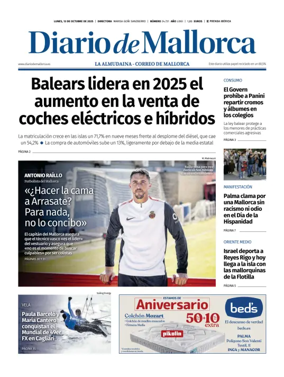 Cover of Diario de Mallorca