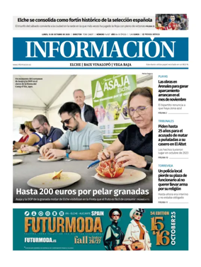 Cover of Diario Informacion (Elche y Vega Baja)