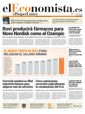 Cover of El Economista