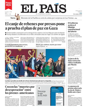 Cover of El País (1ª Edición)