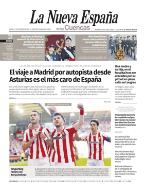 Cover of La Nueva España (Cuencas)