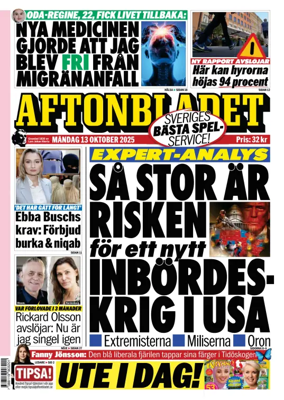 Cover of Aftonbladet
