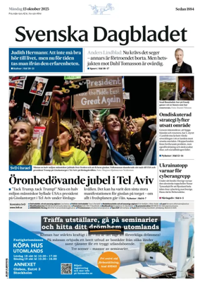 Cover of Svenska Dagbladet