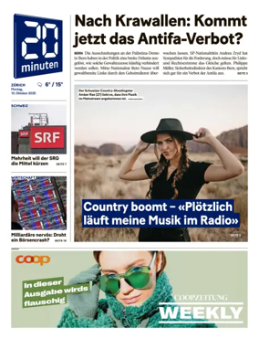 Cover of 20 Minuten - Zurich