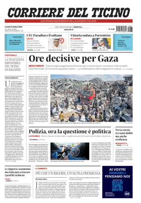 Cover of Corriere del Ticino