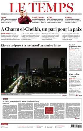 Cover of Le Temps