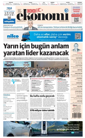 Cover of Dünya Gazetesi