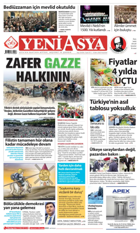 Cover of Yeni Asya