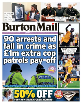 Cover of Burton Mail