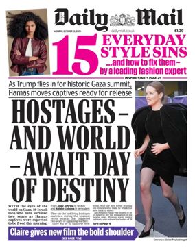 Cover of Daily Mail