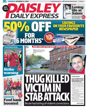 Cover of Paisley Daily Express