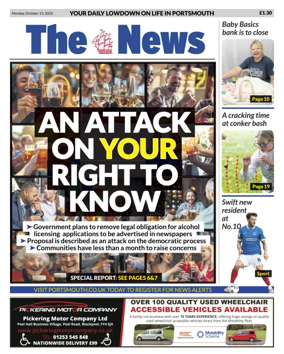 Cover of Portsmouth News