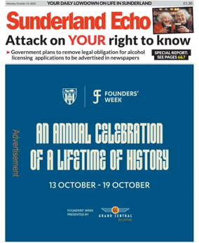 Cover of Sunderland Echo