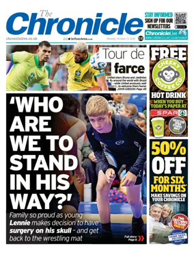 Cover of The Chronicle (South Tyneside and Durham)