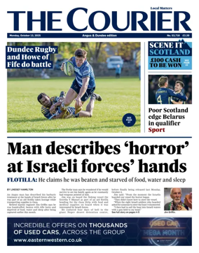 Cover of The Courier & Advertiser (Angus and The Mearns Edition)