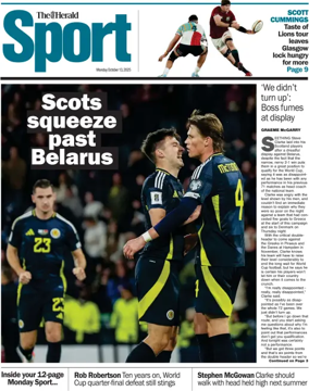 Cover of Herald Sport