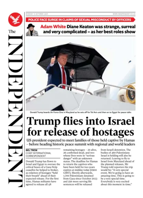 Cover of The Independent