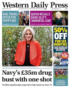 Cover of Western Daily Press