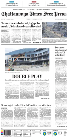 Cover of Chattanooga Times Free Press