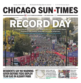 Cover of Chicago Sun-Times