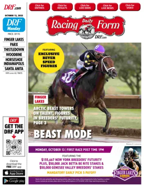 Cover of Daily Racing Form National Digital Edition