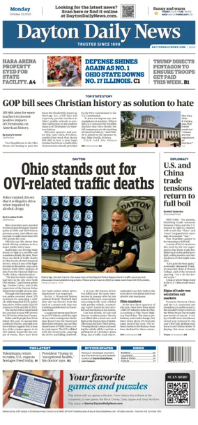 Cover of Dayton Daily News